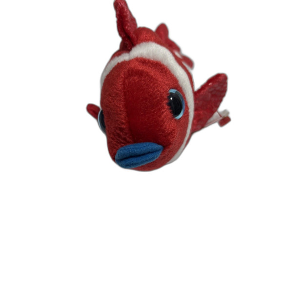 Ty Beanie Baby Jester the Fish  RETIRED DOB September 30, 2000 MWMT - Picture 1 of 6